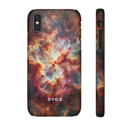 Red Nebula | Snap Case