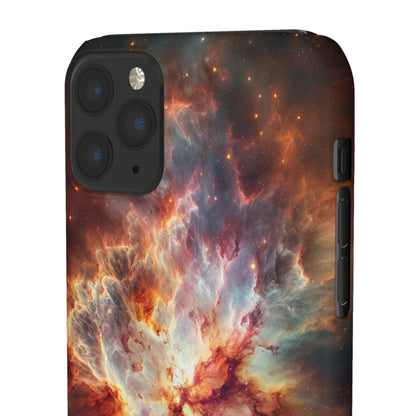 Red Nebula | Snap Case