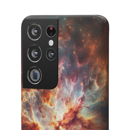 Red Nebula | Snap Case