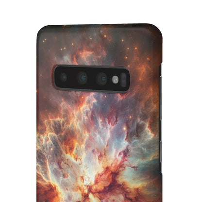 Red Nebula | Snap Case
