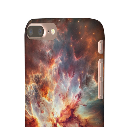 Red Nebula | Snap Case