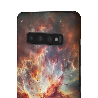 Red Nebula | Snap Case