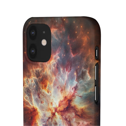 Red Nebula | Snap Case