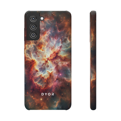 Red Nebula | Snap Case