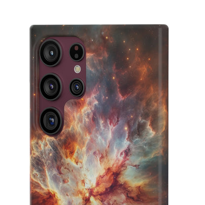 Red Nebula | Snap Case