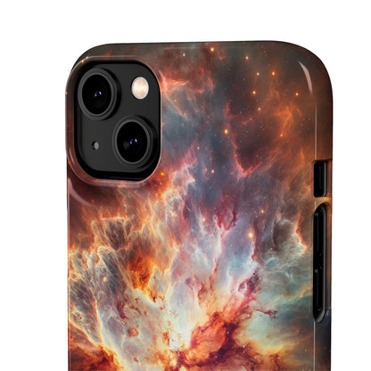 Red Nebula | Snap Case