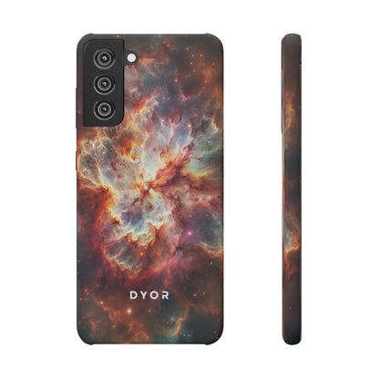 Red Nebula | Snap Case