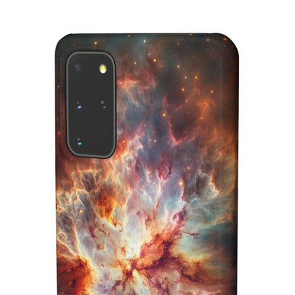 Red Nebula | Snap Case